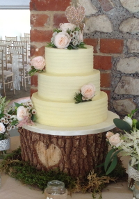 Buttercream Wedding Cake